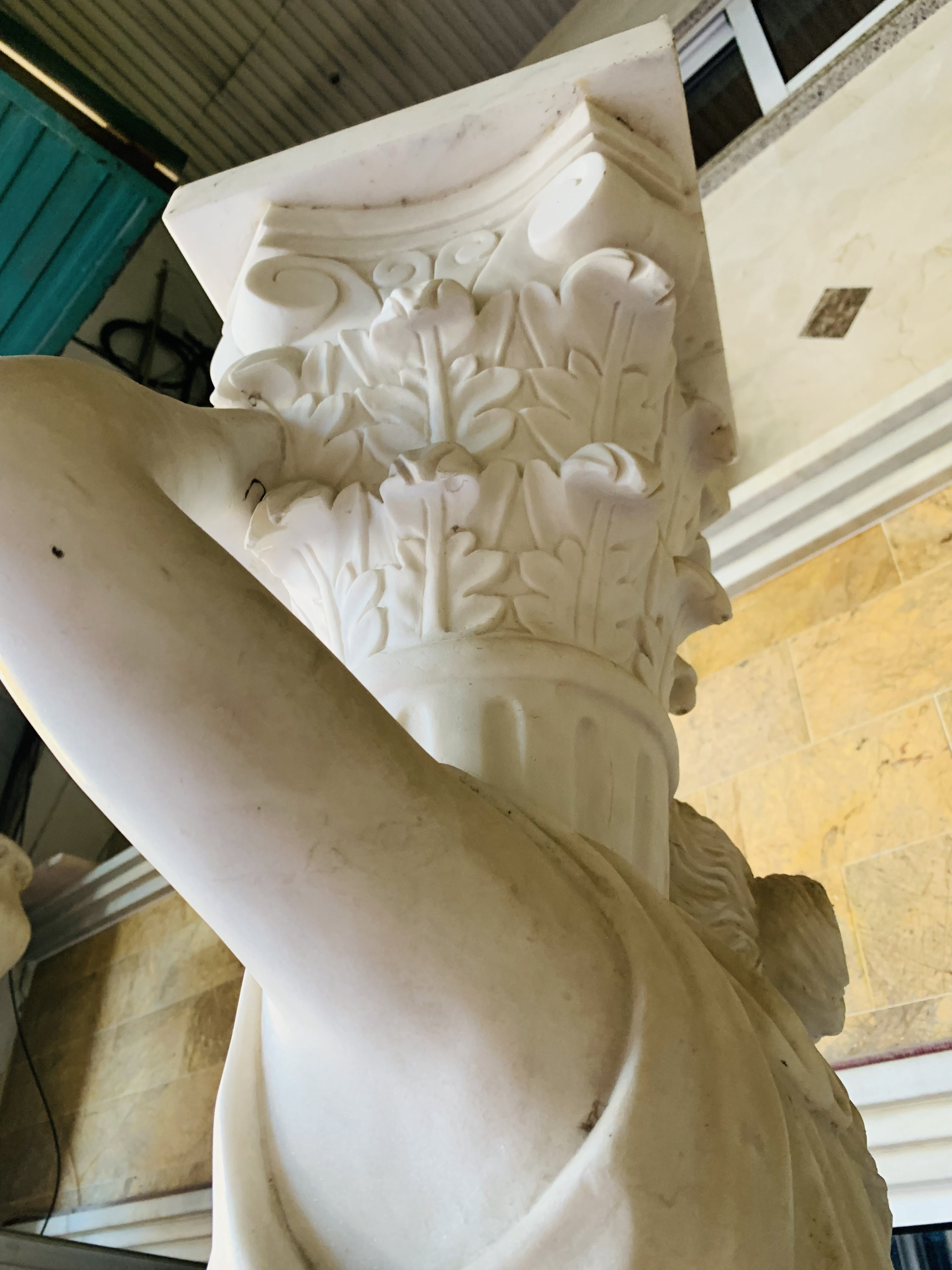 Artesanía en mármol, cariátides y columnas.
ShowRoom en Málaga
Opus Romano esculturas de mármol